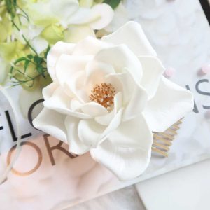 Gardenia Hair Comb