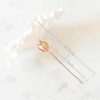 hibiscus flower hair pick size comb copper collection