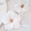 white hibiscus hairpick_copper collection